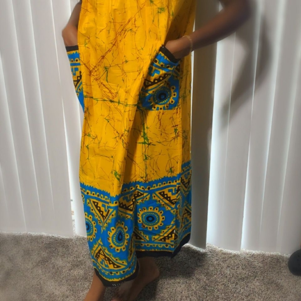 Midi African dresd